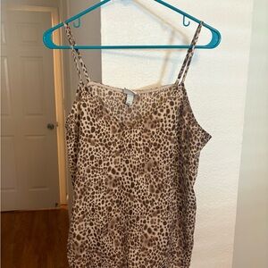a new day target Brown Leopard Print Camisole